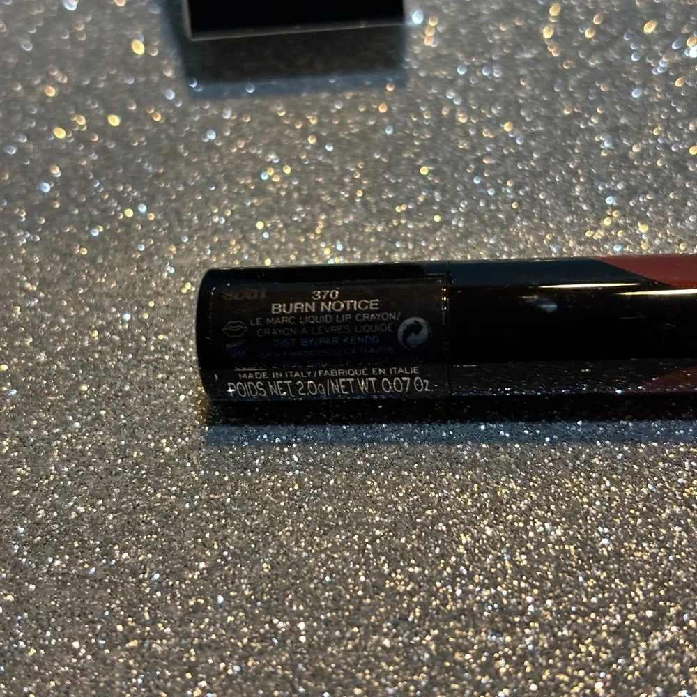 BNIB! Discontinued! HTF! Marc Jacobs Le Marc Liquid Lip Crayon BURN NOTICE 370